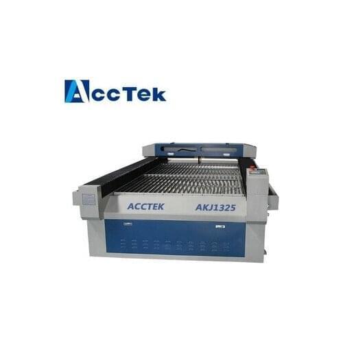 AKJ1325 supplier good price stencil laser cutting machine 90W laser level for glass / wood / plastic / plywood