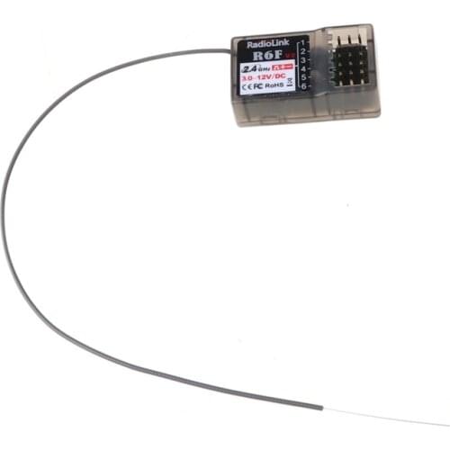 Radiolink R6FG R6F 2.4G Receiver FHSS 6 Channel Radio Control System for RC4GS