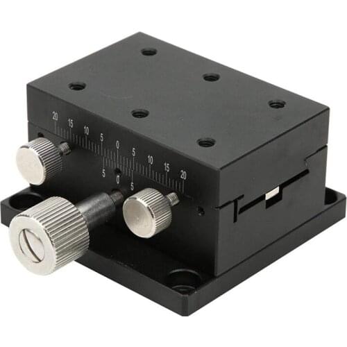 Manual Trimming Platform X Sliding Aluminum Alloy Stage for Optical Instruments Measuring Devices Misumi XDTS60
