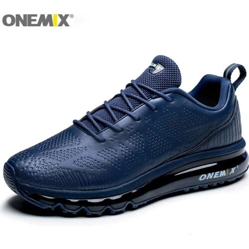 ONEMIX Running Shoes for Men Air Cushion Sneakers Breathable Mesh Walking Shoes Trail Trainers Best Road Jogging Sport Shoes