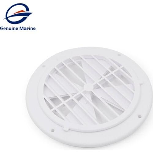 RV Top Mounted Round Louver Exhaust Outlet ABS Plastic Air Vents For Marine Boat Caravan Camper Accessories