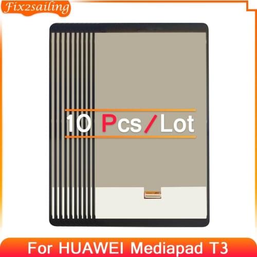 10Pcs/Lot Wifi 3G For Huawei Mediapad T3 7.0 LCD Display Touch Screen Digitizer Assembly For Huawei T3 7 BG2-W09 BG2-U01 BG2-U03