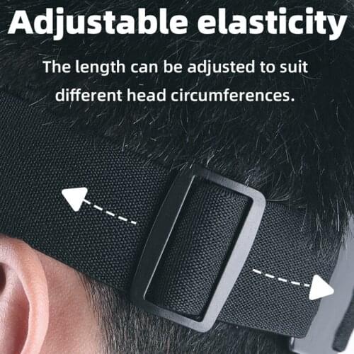 Head Mounted Phone Holder First Person View Video Outdoor Live Shooting Bracket for GoPro Insta360 DJI Action Camera Strap