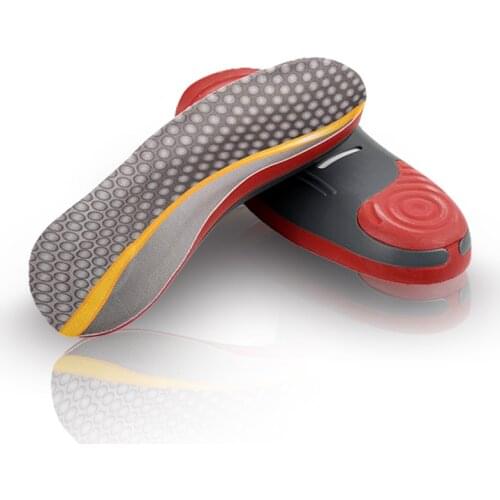 Men TPU Orthotic Insoles Arch Support Women Sports Shoes Cushion Orthopedic Half Inserts Health Foot Care Heel Massage Pads