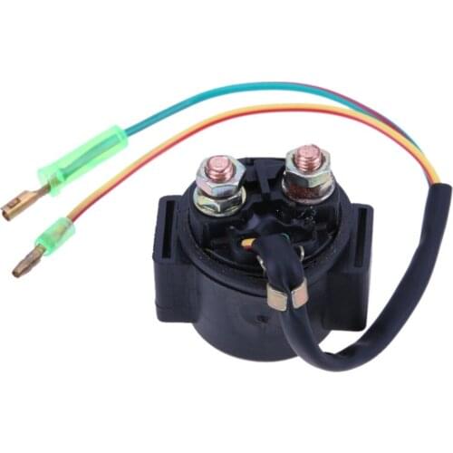 Motorcycle Starter Solenoid Relay 2 Wires for FXD CG Yamaha XS360 XS400 XS400R Maxim Seca Heritage XS50 ATV 70cc 110 150 250cc