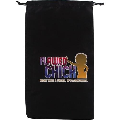 Custom color fade Human Virgin Hair extension wrap bundles packaging silk bag,colorful logo printing on black satin bags packing