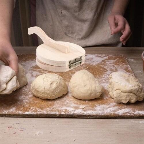 Dough Pressing Tool Dough Presser Dumpling Skin Wood Dumpling Pressing Tool Dough Presser Dumpling Wrapper Presser Household