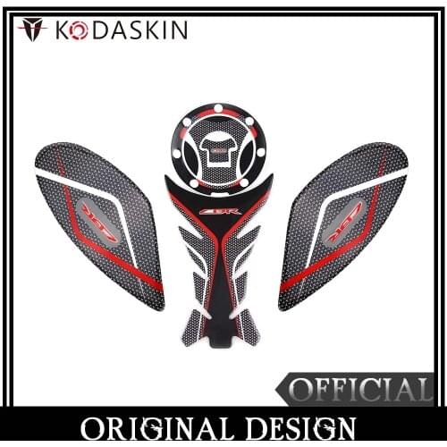 KODASKIN Gas Cap Fuel Tank Pad Sticker Protection for Honda CBR600RR CBR1000RR Red