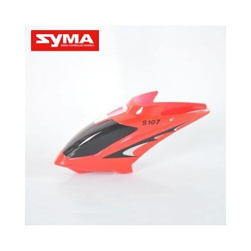 SYMA S107G Head Cover Red for S107 S107G Spare Parts R/C Mini Helicopter Toy Access