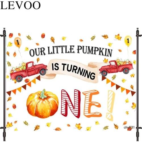 LEVOO Photography Studio Farm Truck Pumpkin Bumper Harvest Autumn Newborn Photography Backdrop Camera Fotografica