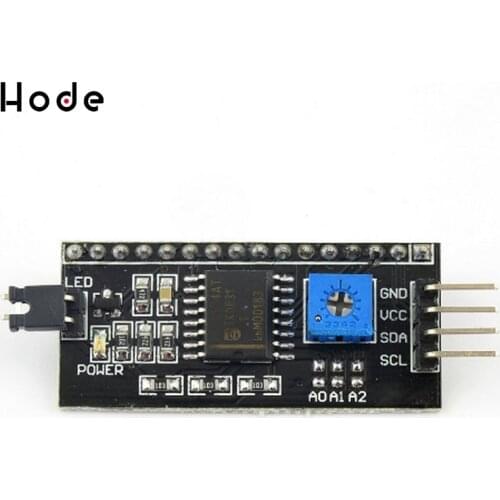 IIC/I2C/TWI/SP​​I Serial Interface Board Module Port For Arduino 1602LCD Display