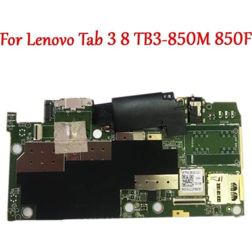 Original Tested Full Work Motherboard for Lenovo Tablet3 8 TB3-850M TB3-850F Logic Circuit Electronic Panel FPC