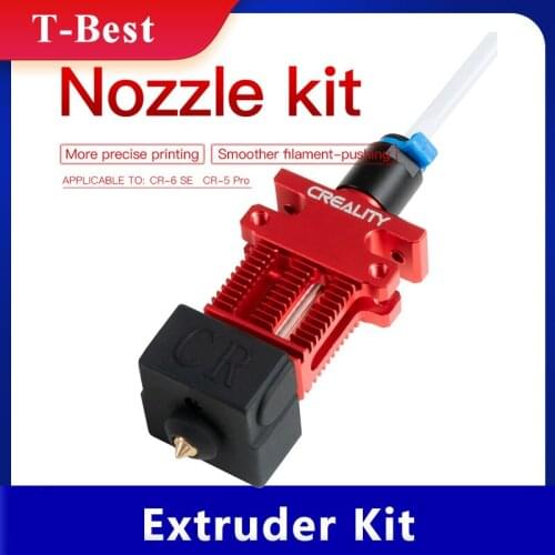 Original Creality CR-6 SE Assembled Full Extruder Hotend Kit with Heating/Cooling/Leveling System 0.4mm Nozzle Heating Block