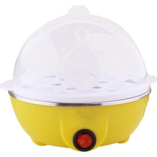 AC 220V 20W Egg Poacher Rapid Egg Cooker Steamer Electric Egg Poacher Boiler 7 Egg Capacity TB Sale