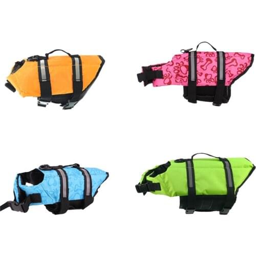 Pet Float Life Preserver Swimwear Summer Outdoor Puppy Breathable Safety Clothes Pet Life Jacket Dog Clothes Swimwear Pets