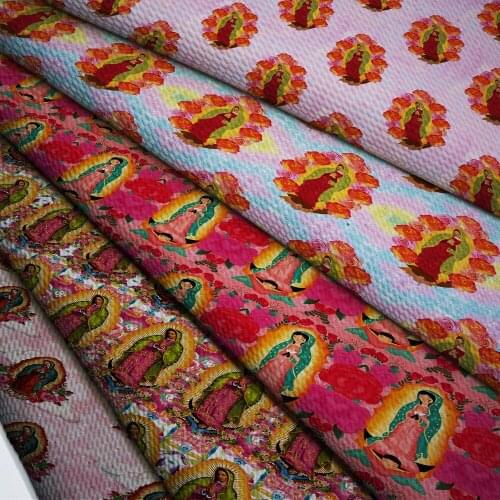 Bullet Texture Liverpool Fabric 50cm*140cm Printed For Dress Stretch Fabric Knit Fabric For Hair Band Craft Supplies