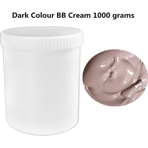 1000g Nude Makeup Foundation Dark Skin Color BB DD CC Cream Long-lasting Concealer Beauty Salon Equipment OEM Wholesale