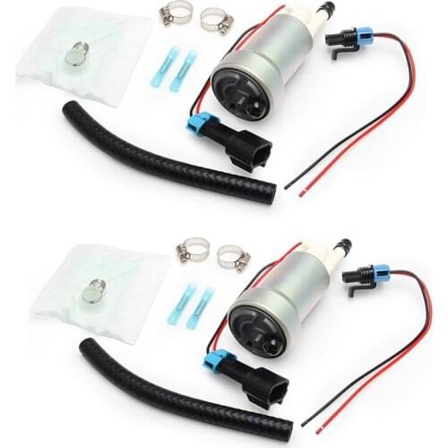 2 Set Compatible Racing High Performance Internal 450LPH Fuel Pump for Nissan Skyline Subaru WRX F90000267 TIA485-2