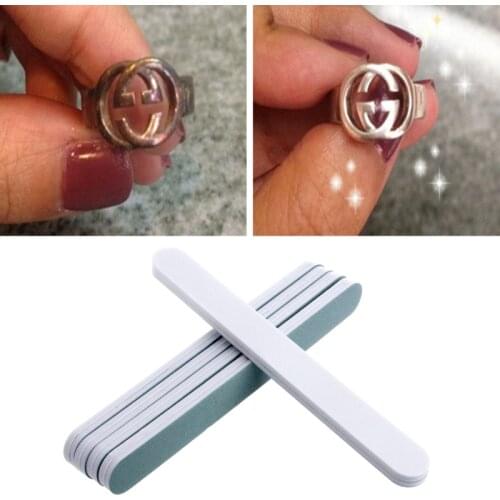 10Pcs Jewelry Polishing Strip Buffer Nail Art Sanding Files Manicure Tips Tools