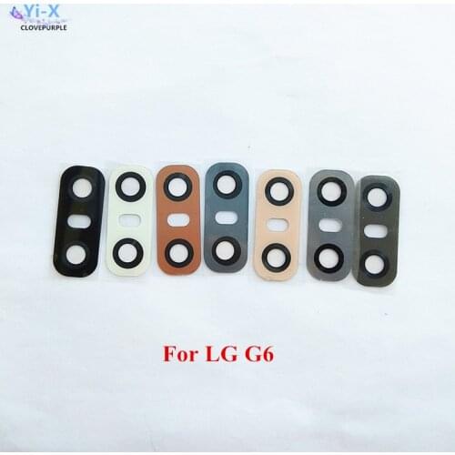 1x New Rear Back Camera Glass Lens Cover with Adhesive Sticker for LG G6
