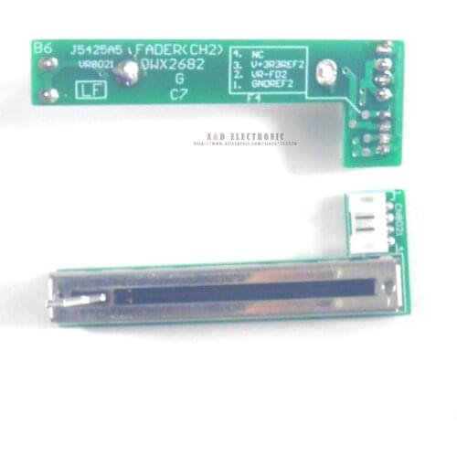 2pcs DJM700 Ch 2 or Ch 4 Fader Assembly for Pioneer DJM 700 (DWX2682 / DWX2684)