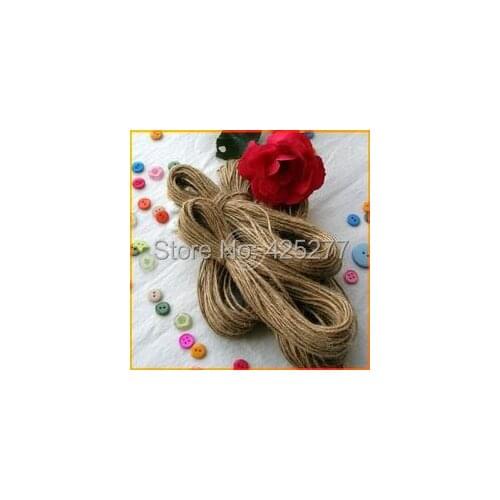 200m *3mm DIY Jute Twine Decorative Handmade Accessory Hemp Rope bakers Twine Crafting gift Packing lables hang tags hemp rope