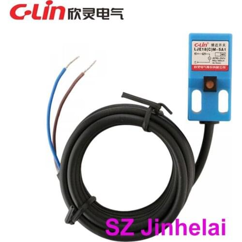 C-Lin LJE18CM-5A1 LJE18CM-5A2 Authentic original Angle type inductance Proximity switch AC90-250V