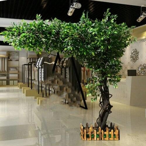 DIY-green tree Simulation big tree fake tree simulation banyan tree simulation large plant