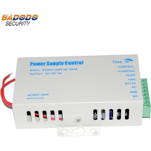 Switching Power Supply Door RFID Fingerprint Access Control System Machine DC 12V 3A 5A AC 90~260V High Quality