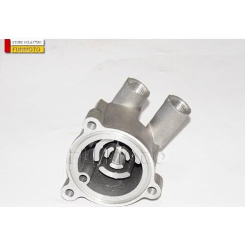 Fine filter cover assembly of engine parts for JIANSHE 400 ATV YONGHE 400CC BUGGY 400CC GOKART