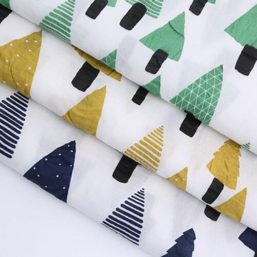 2021 Newest Pure Cotton Bubble Cloth Ripple Cotton Cloth Tree Pattern Cotton Cloth Fabric Photo Props Cloth Dipper Cloth for DIY