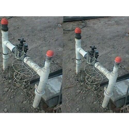 Zanchen Plastic P Series Electric Remote Control Scrubber Valve, 2" 24v DC