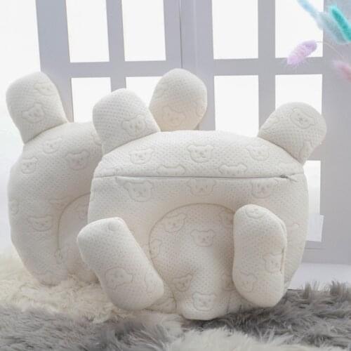 Baby Nursing Pillow Cartoon Animal Shape Toddler Sleeping Positioner Cushion Flat Head Protect Infant Cotton Cushion Baby Pillow