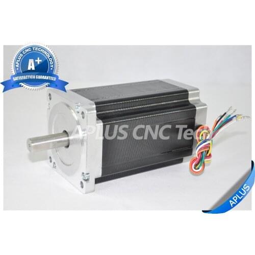 NEMA 34 Stepper Motor, 1696oz-in 150mm 7.0A 8Leads, for CNC Router Mill Plasma