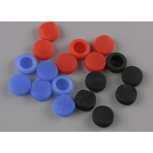 6 In 1 Silicone Grip Cap Joystick Analog Button Kit Cover Case For PS Vita PSV 1000/2000 100sets/lot