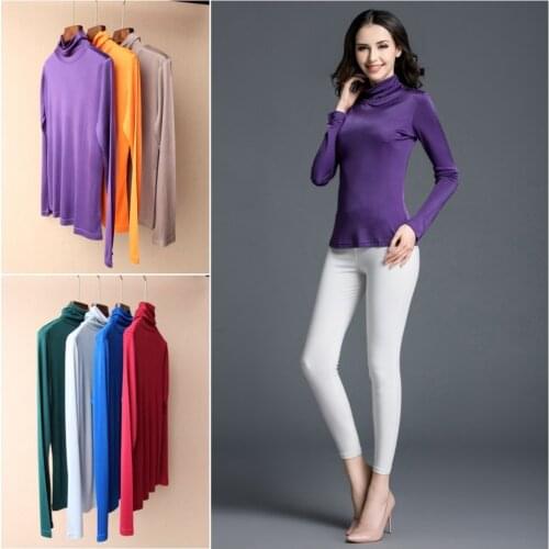Sucuie Women's Silk T-Shirts
