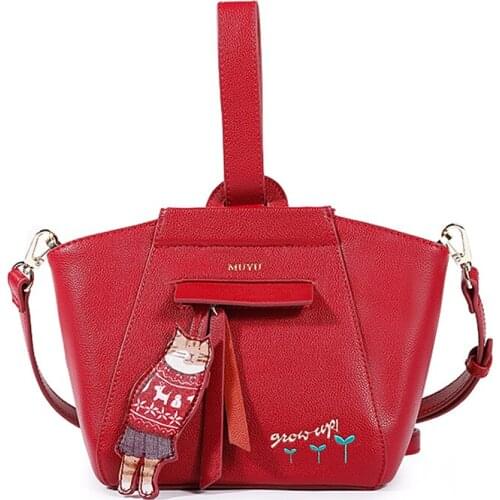 Versitile Fashion Shoulder WOMENS Bag New Style Handbag Cute Pendant Square Sling Bag Popular purses and handbags clutch