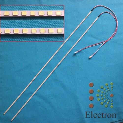 LED Backlight Lamps For update LCD Monitor 19 inch 3528 385mm with 66leds LED strip for LCD 2pcs/lot