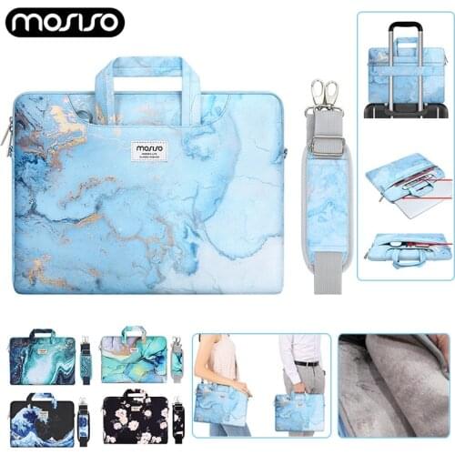 Laptop Bag 13.3 14 15.6 16 17.3 Inch Briefcase Waterproof Notebook Sleeve for Macbook Air Pro 13 15 Computer Shoulder Handbag