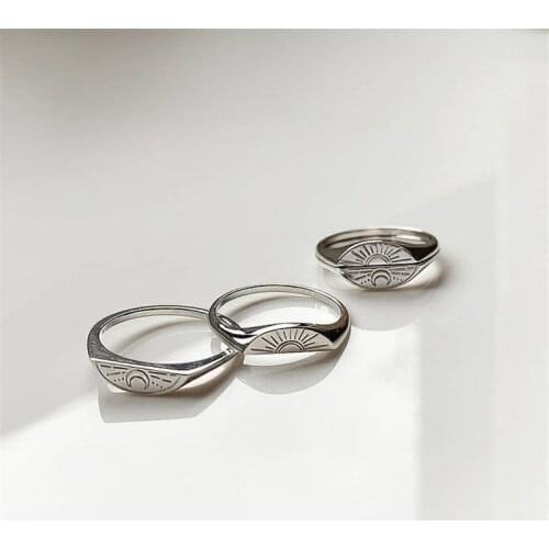 2pcs/set You Are Enough Heart Couple Ring for Women Finger Ring Jewelry Lover Wedding Rings Punk Party Stainless Steel Rings