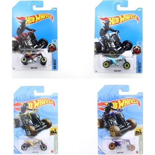 2021-02 QUAD ROD Original Hot Wheels Mini Alloy Coupe 1/64 Metal Diecast Model Car Kids Toys Gift