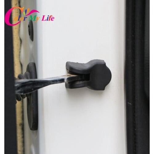 4Pcs ABS Interior Car Door Stopper Protection Cover Door Stickers for Nissan X-trail Xtrail T31 T32 Qashqai J10 J11 Sunny March