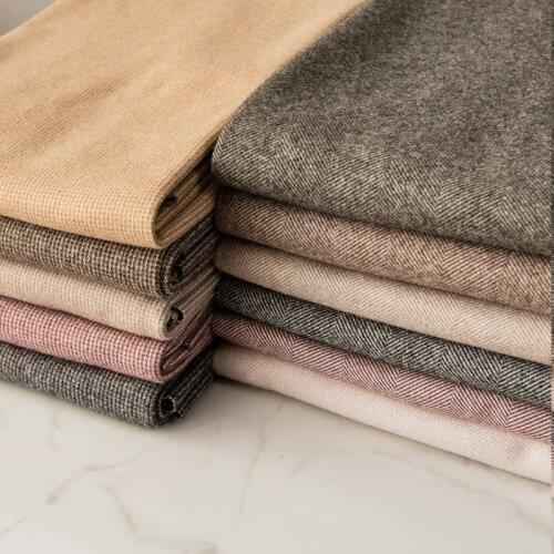 50cm * 150cm / Piece, Half Size Thickened Cashmere Like Tweed Cloth, Coat, Trousers, Dress Fabric, DIY Handmade Material