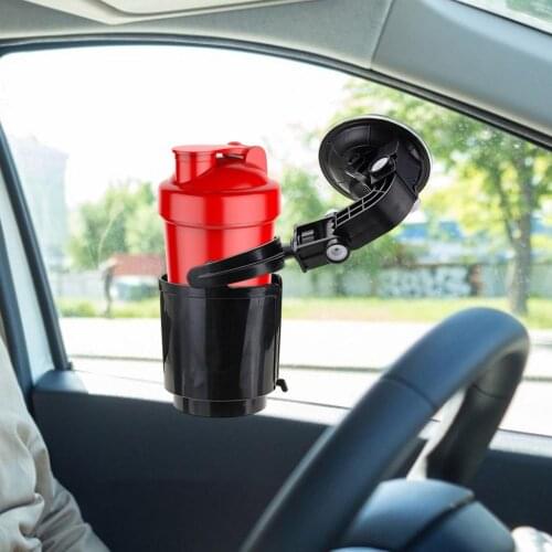 Car Cup Holder Recessed Folding Drink Holder with Suction Cup