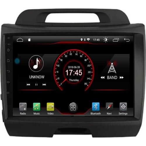 Android 10 2.5D car dvd For kia SPORTAGE / sportage 2010-2012 multimedia GPS Radio stereo gps navigation map camera
