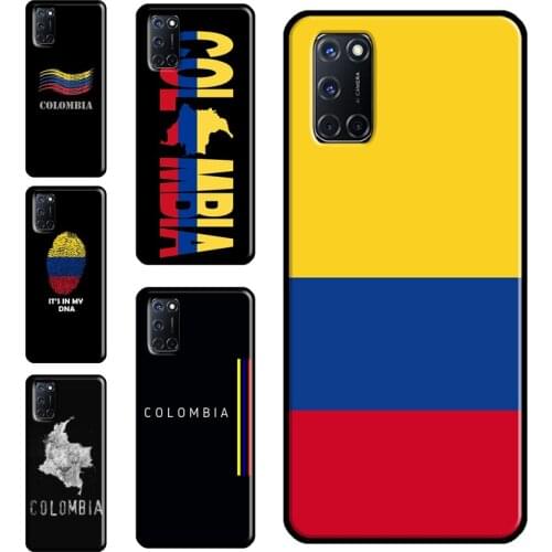 Colombia Flag Case For OPPO A52 A72 A92 A83 A91 A93 A15 A3S A5S A1K F7 Reno2 Z A31 A53 A5 A9 2020 Cover