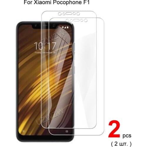 For Xiaomi Pocophone F1 Premium 0.26mm Tempered Glass Screen Protectors Protective Film HD Clear Guard