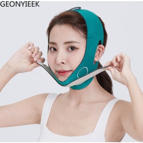 Elastic Face Slimming Bandage V Line Face Shaper Women Chin Cheek Lift Up Belt Facial Anti Wrinkle Strap Face Care Tools