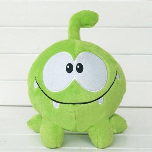 Hot Game Cut the Rope Om Nom Frog Plush Toy Cartoon Anime Games Surrounding Soft Stuffed Toys Doll Candy Monster Kids Gift