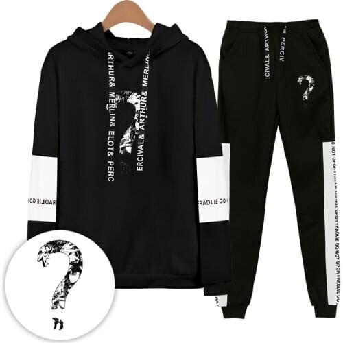 Tops Kpop Fashion XXXTentacion Fashion Hoodies Sweatpants Men/Women Sets Cool Casaul XXXTentacion Sets Sweatshirts